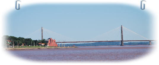 Brücke Verbindung Paraguay und Argentinien