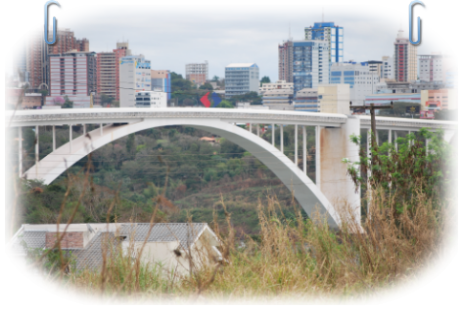 Puente Internacional de la Amistad Bogenbrücke